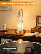 Big Gold Candle Warmer Lamp - Image 5