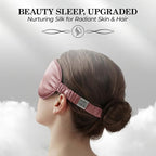 SLEEP SANCTUARY 100% Pure Mulberry Silk Sleep Mask - Image 7