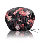 Shower Cap Reusable Double Layer Adjustable Elastic Waterproof EVA Hair Bath by BHAHB