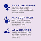 Dr Teal's Kids 3-in-1 Sleep Bath: Bubble Bath, Body Wash & Shampoo - Image 4
