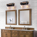 2-Light Farmhouse Vanity Lights - Image 7