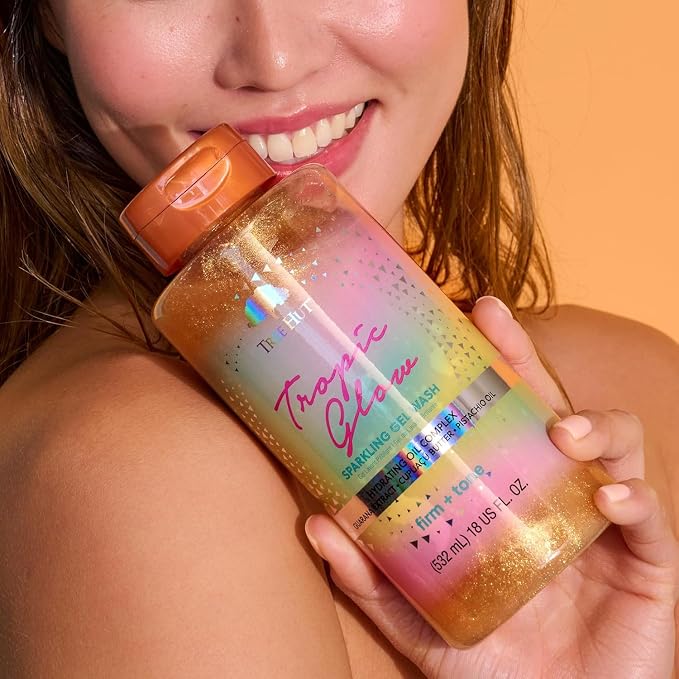 Tree Hut Tropic Glow Sparkling Gel Wash, Moisturizing & Hydrating Body Wash - Image 7