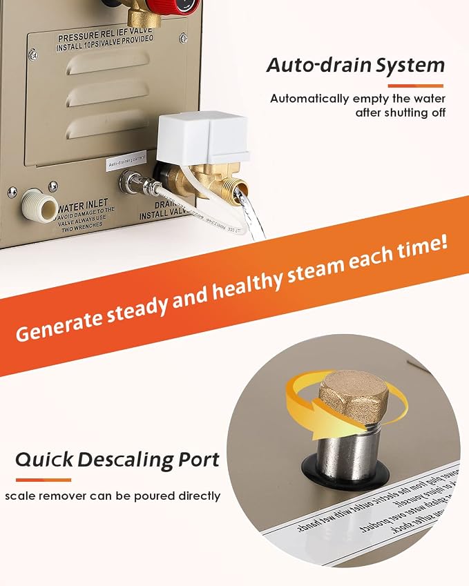 Steam Shower Generator Kit 15KW - Image 4