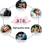 PERFECTSIGHT Sleep Eye Masks, Cute Cat Sleep Eye Cover Lightweight Adjustable - Image 7