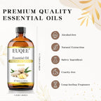 EUQEE Ginger Essential Oil 118mL Pure Ginger Oil, Large Bottle Premium - Image 5