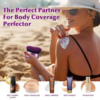 Extra Large Body Makeup Brush, 75mm Wide-headed Body Coverage Applicator - Image 6