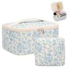 OCHEAL Makeup Bag Set, Portable Travel Makeup Bags Cosmetic Organizer Bag - Image 8