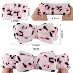 WHAVEL 6PCS Spa Headband and Wristbands Set, Face Wash Headband Wrist Bands - Image 6