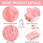 CIEHER 12 PCS Makeup Headband for Women Wrist Washband Scrunchies Cuffs for - Image 2