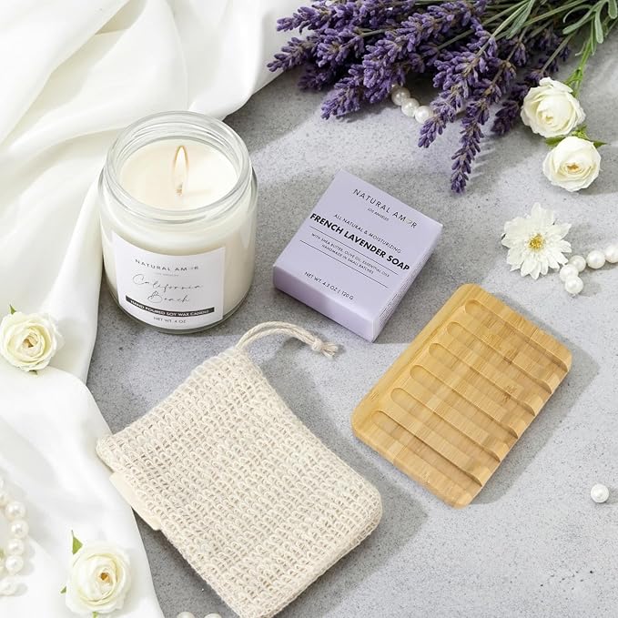 Natural Amor 8-Piece Spa Gift Set - Image 4