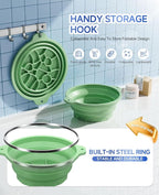 Face Bowl for Ice with Built-in Ice Tray – Collapsible Silicone Facial Ice Bath - Image 4