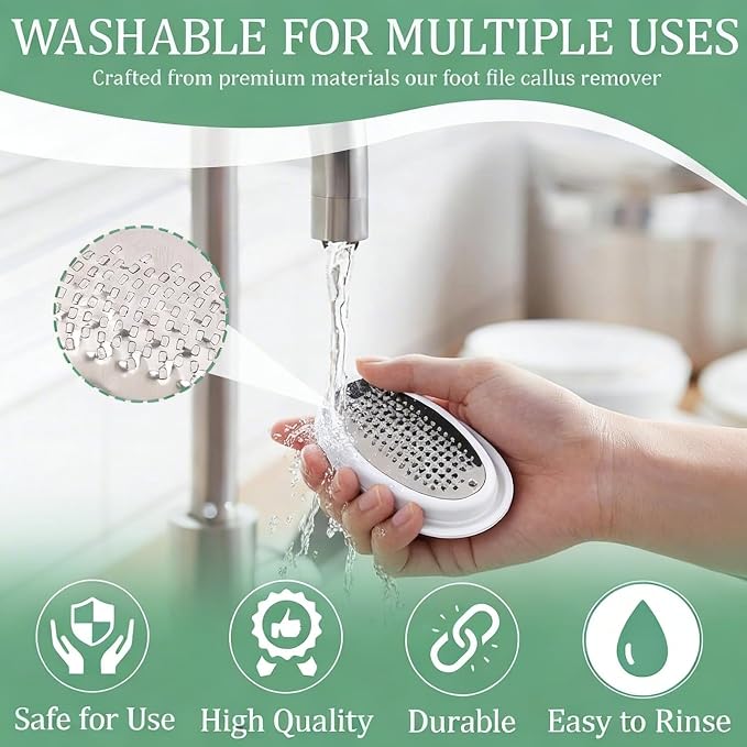 Foot Dead Skin Remover Tool, Heel Peeler Scraper - Image 6
