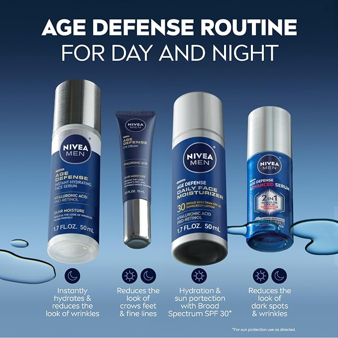NIVEA MEN Age Defense Instant Hydrating Face Serum - Image 10