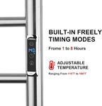 Heated Towel Racks for Bathroom, Wall Mounted Electric Towel Warmer Racks - Image 2