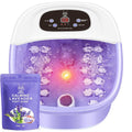 Foot Spa Bath Massager with Heat Bubbles and Vibration Massage and Jets by Unknown