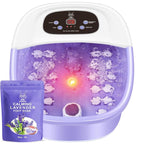 Foot Spa Bath Massager with Heat Bubbles and Vibration Massage and Jets by Unknown