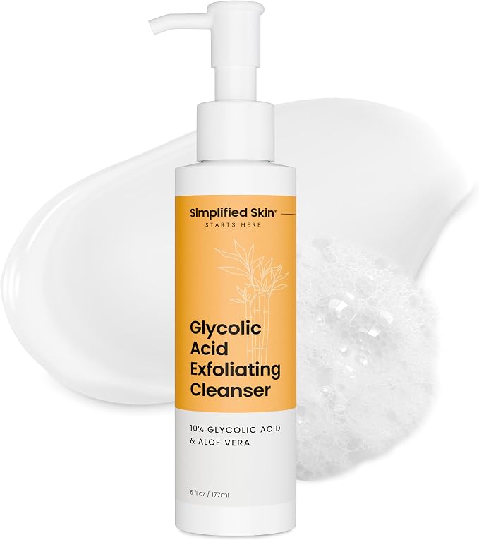 Simplified Skin Glycolic Acid Face Wash by SimplifiedSkin