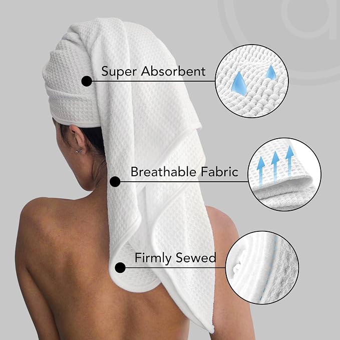 Microfiber Hair Wrap for Women - Image 4