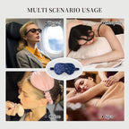 THXSILK Sleep Mask 100% 19 Momme Pure Mulberry Silk Super Smooth Cooling - Image 6