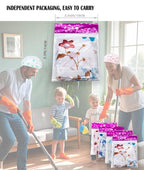 20-Pack Reusable Waterproof Shower Caps - 27cm Durable Elastic Hair Caps - Image 2
