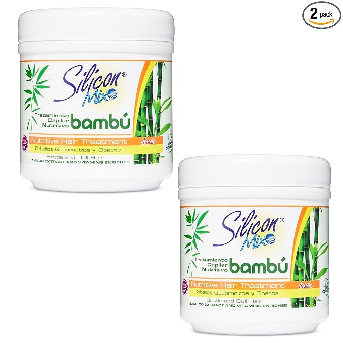 Silicon Mix Bambu Hair Treatment 16oz "Pack of 2" by SiliconMix