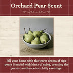 Our Own Candle Company, Orchard Pear Scented Mason Jar Candle, 100 Hour Burn - Image 2