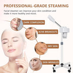 Nova Microdermabrasion Professional Facial Steamer On Wheels Ionic Ozone - Image 4