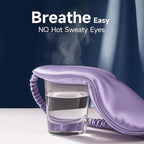 Umisleep Sleep Mask for 100% Pure Mulberry Silk, 22 Momme 6A Soft Eye Masks for - Image 3