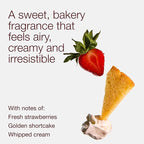 Bath & Body Works Strawberry Pound Cake 3-Wick Candle - Image 3