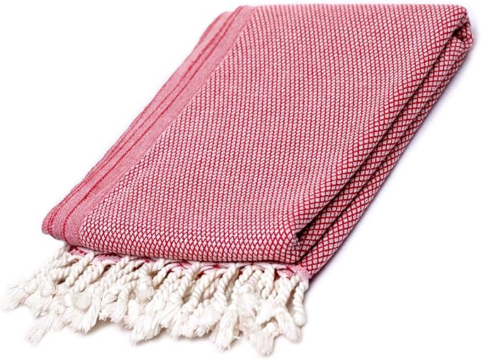 ATANI 69x35 in Oversized Turkish Beach Towel Set - Image 2