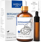 HIQILI Bergamot Essential Oil for Diffuser, 100% Pure & Natural by HIQILI