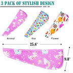 ELLEWIN Microfiber Hair Drying Towels - Image 3