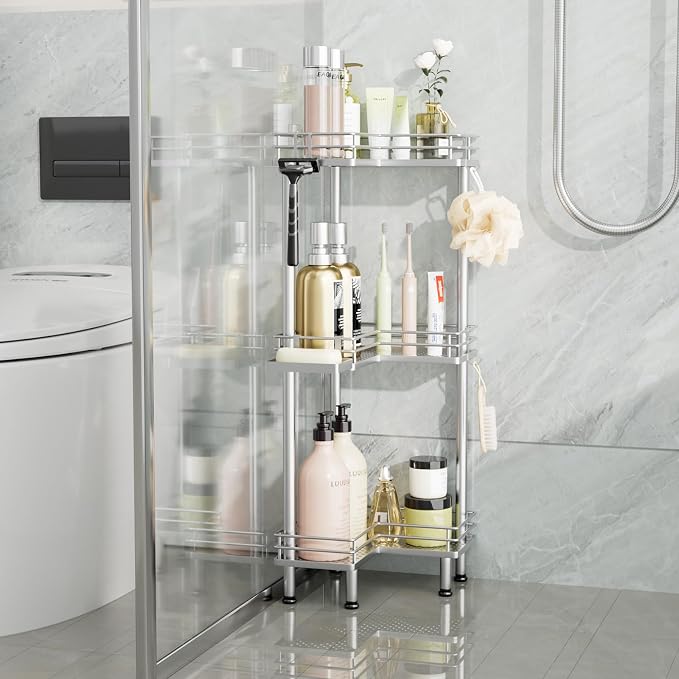 Consumest Corner Shower Caddy Standing - Image 6