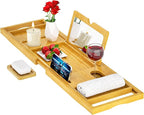 Premium Bathtub Tray Caddy by Banlilu