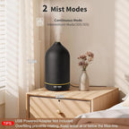URPOWER 120ML Essential Oil Diffuser, Ultrasonic Aromatherapy Diffuser - Image 2