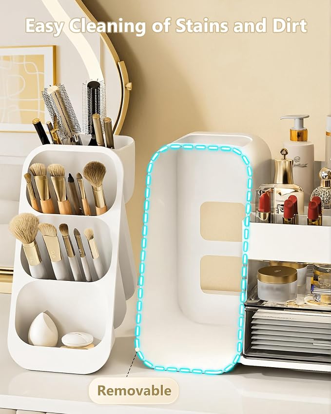 Anylady Large Capacity Makeup Organizer Countertop - Image 4
