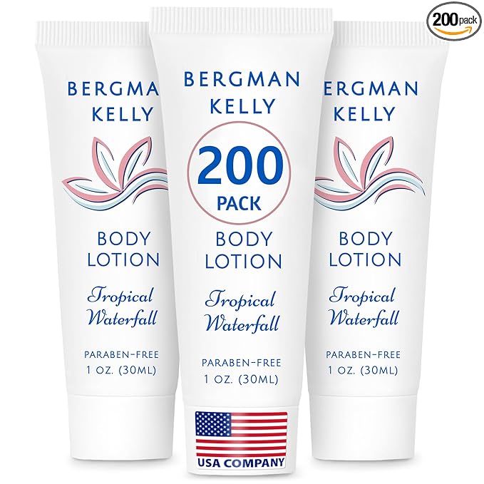 BERGMAN KELLY - Travel Size Lotion - 1 fl oz, 200 PK, Tropical Waterfall - by BERGMANKELLY
