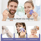 2 Pack Face Scrubber, Silicone Facial Cleansing Brush - Image 6