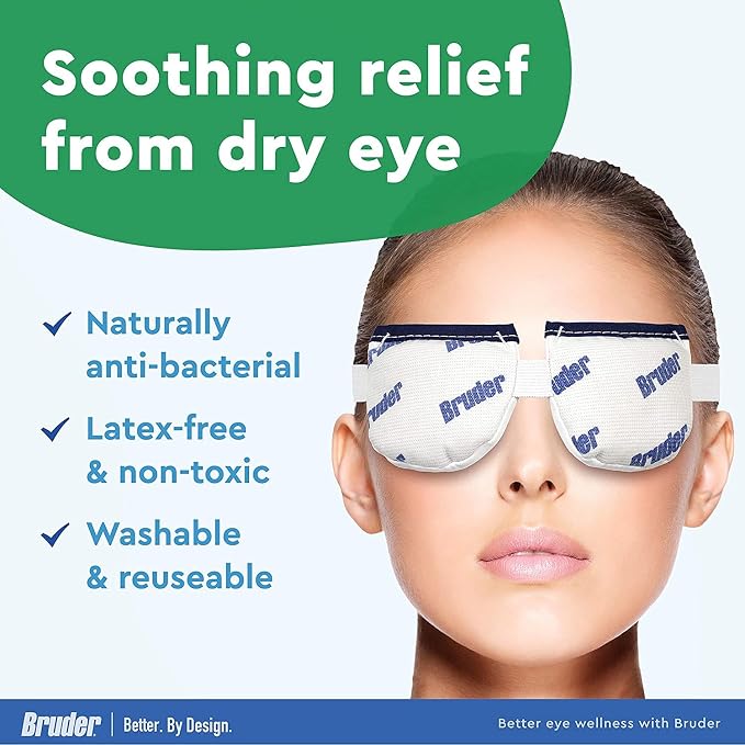 Bruder Moist Heat Eye Compress | Microwave Activated | Fast Acting and - Image 4