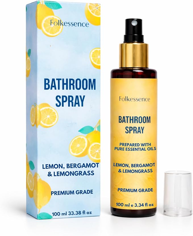 Folkulture Citrus & Bergamot Bathroom Spray - Image 9