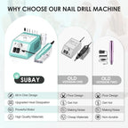 SUBAY Professional Finger Toe Nail Care Electric Nail Drill Machine Manicure - Image 5