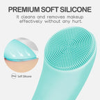 PRITECH Silicone Face Scrubber, Rechargeable Facial Cleansing Brush - Image 7