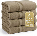 LANE LINEN 100% Cotton Bath Towels Set of 4 by LaneLinen