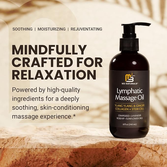 Lymphatic Massage Oil & Roller Kit - Image 5
