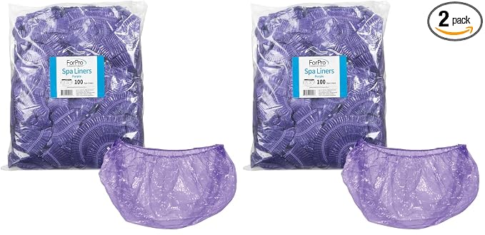 ForPro Spa Liners, Fit All Pedicure Spas, Disposable Pedicure Liners by ForProProfessionalCollection