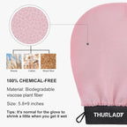 Exfoliating Glove, Korean Exfoliating Mitt Body Scrubber Exfoliator, 3 Pack - Image 7