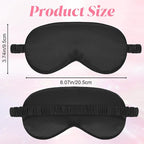 Silk Sleep Eye Mask 4 Pack Mulberry Silk Sleep Mask Eye Cover Blindfold - Image 2