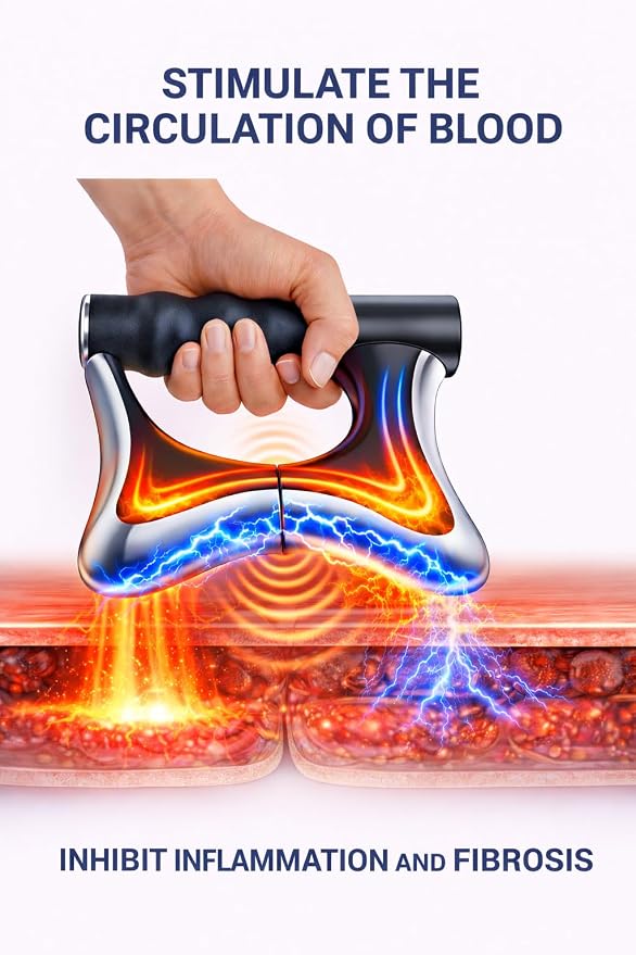 Heated Muscle Scraper Tool, Fascia Release Full Body Contouring Machine - Image 4