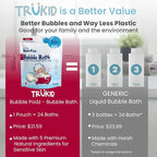 TruKid Bubble Podz Bubble Bath for Kids, & Babies, Tear Free Gentle & - Image 3