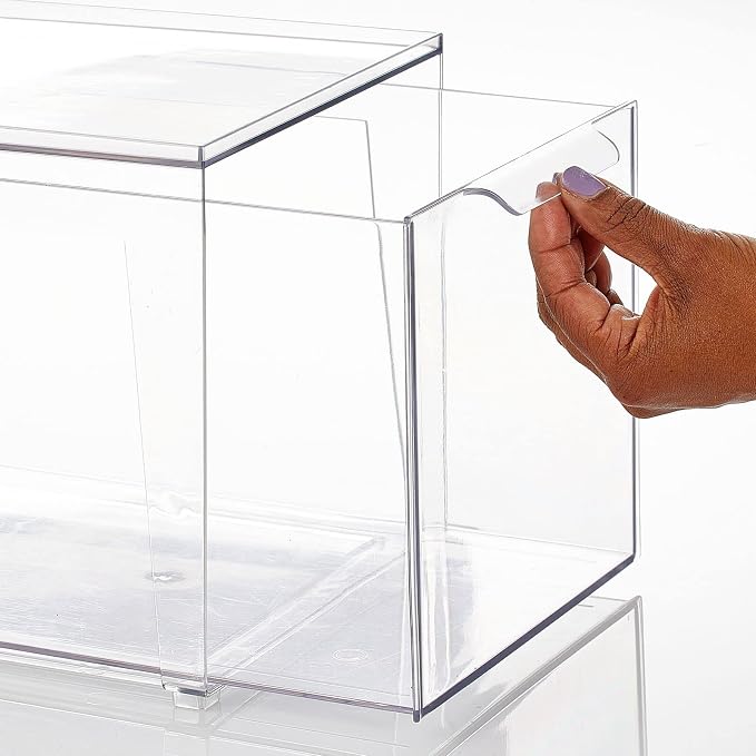mDesign Plastic Stackable Bathroom Storage - Image 6